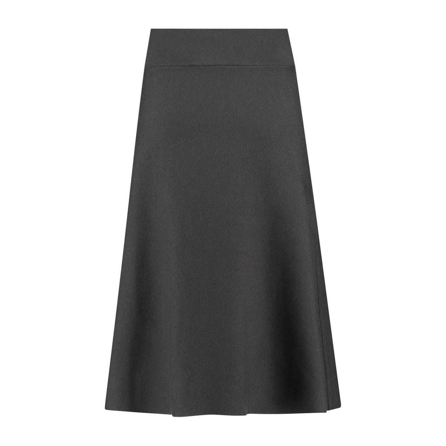 Expresso midi rok zwart