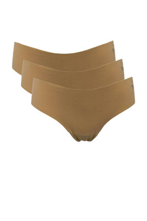 seamless slip (set van 3) beige