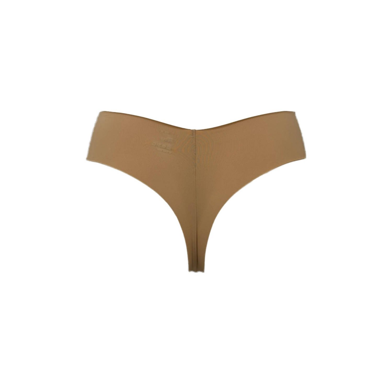 My Basic by After Eden naadloze string met kant (set van 3) Beige