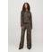 JJXX high waist wide leg jeans met panterprint