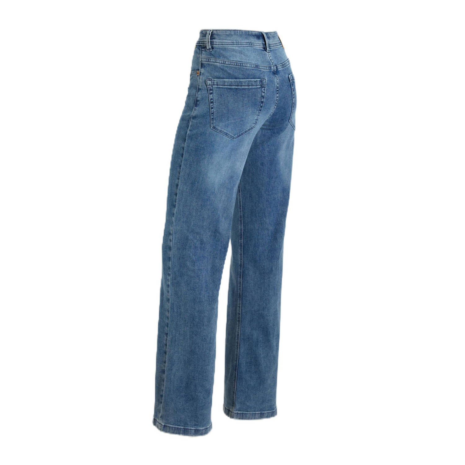 Red Button high waist flared jeans Colette medium blue denim