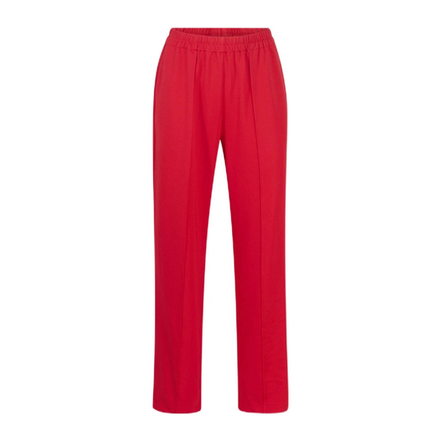Shoeby wide leg broek rood