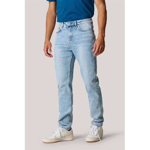 Shoeby tapered fit L32 jeans lichtblauw afbeelding