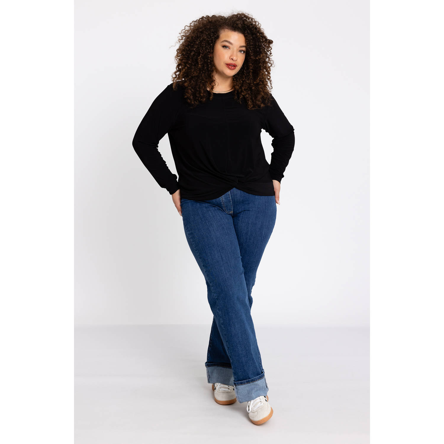 YOEK top DOLCE zwart
