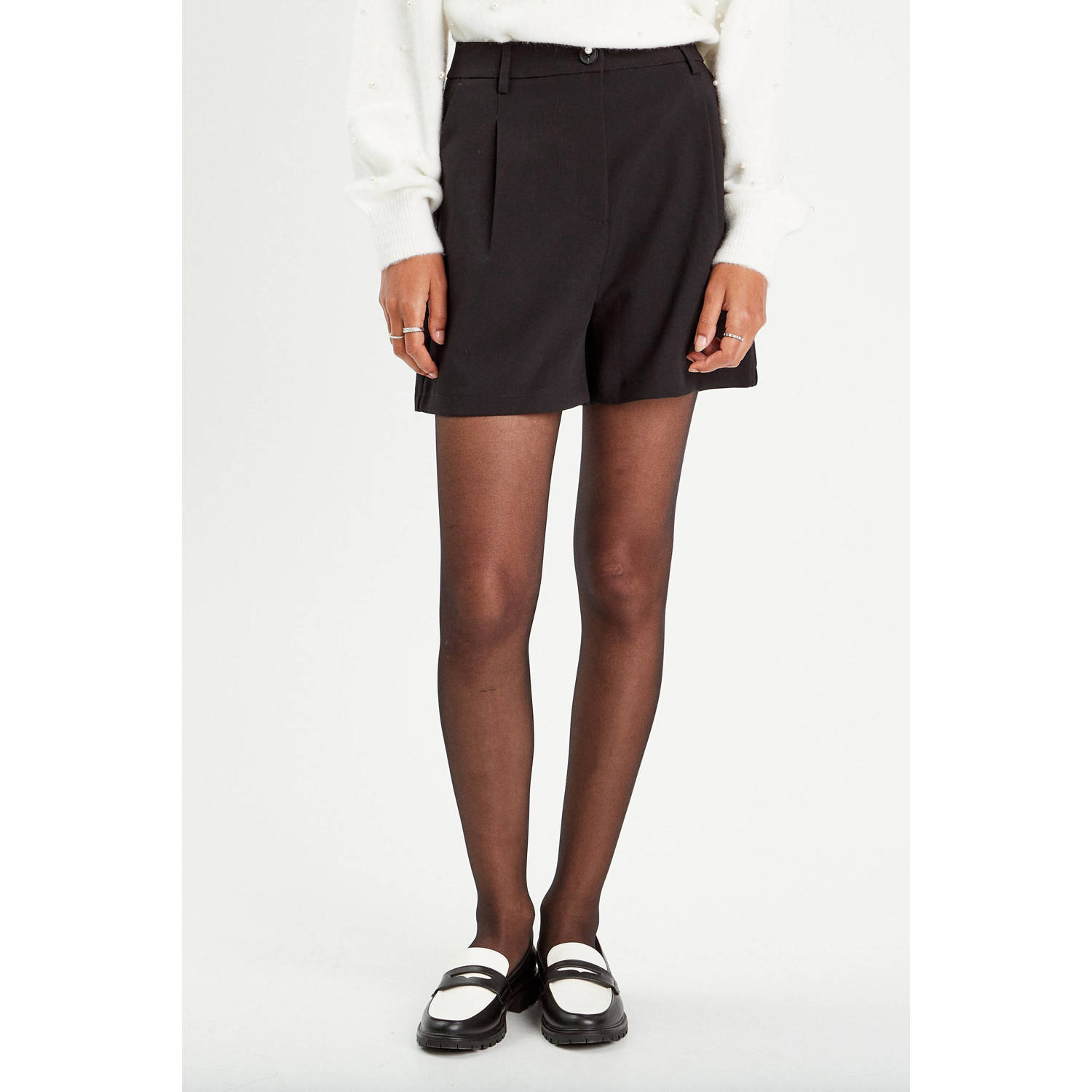Cache straight fit short zwart