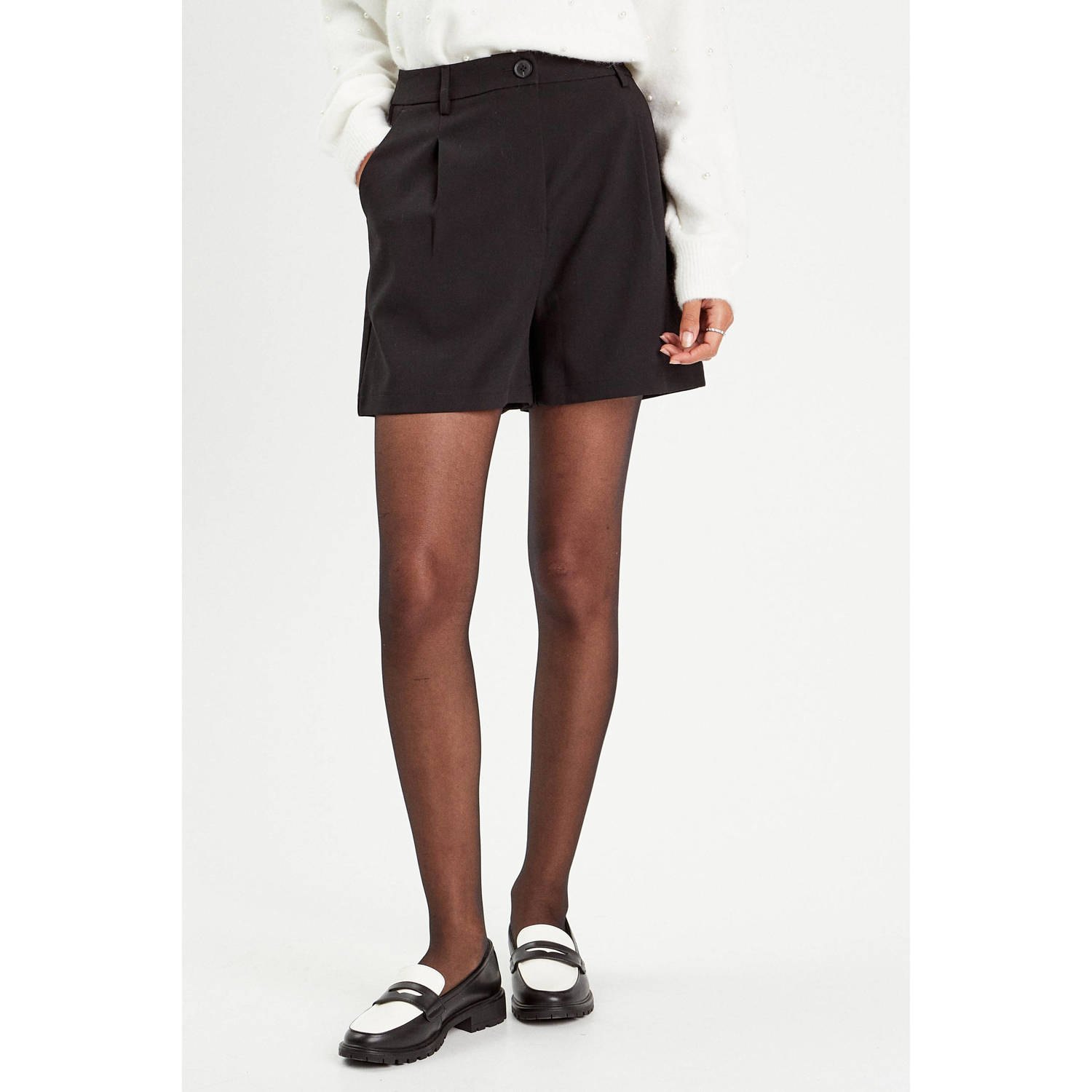 Cache straight fit short zwart