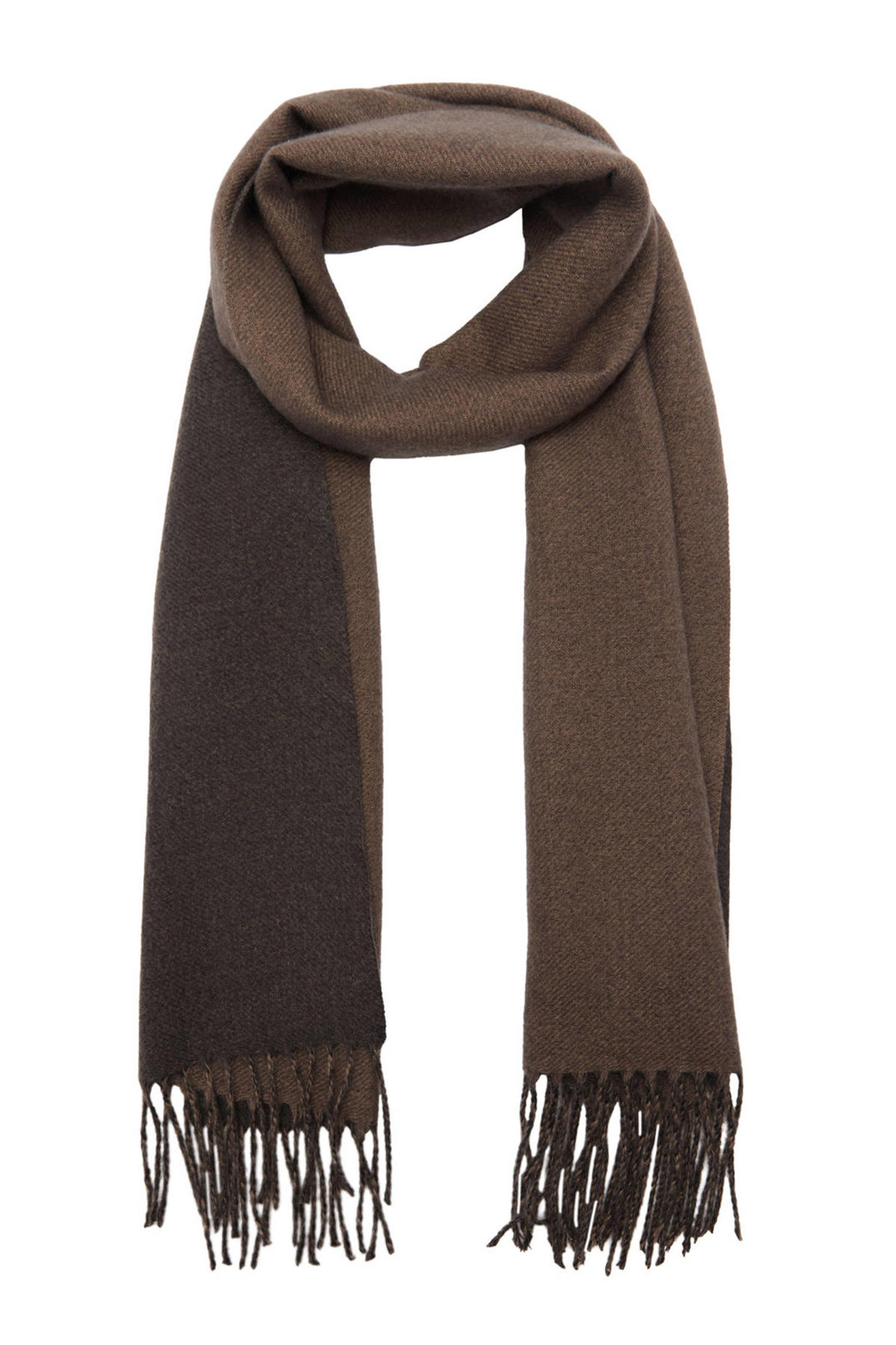 camel active 407510-6V51 sjaal, donkerbruin, regular