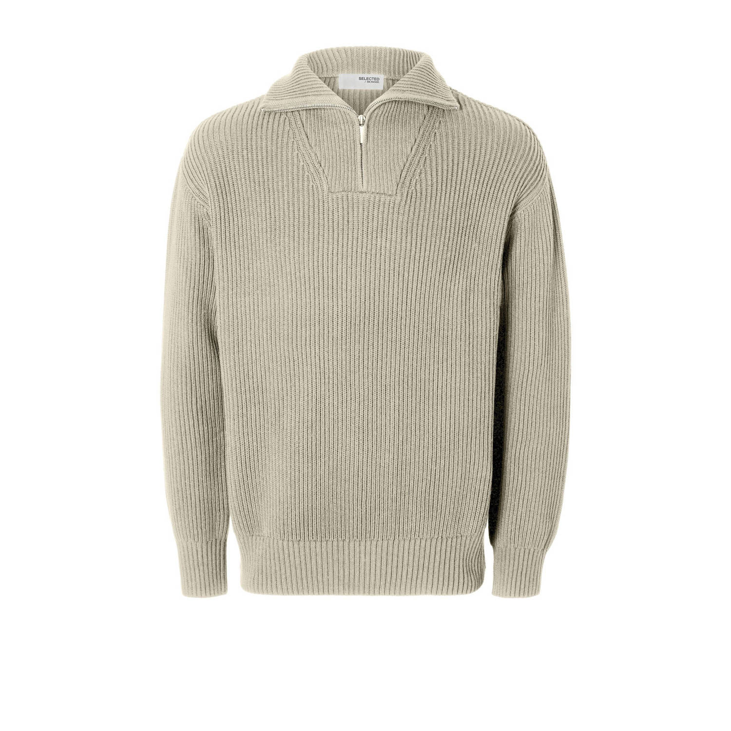 Selected Homme Schipperstrui met oversized schouders model 'DRY'