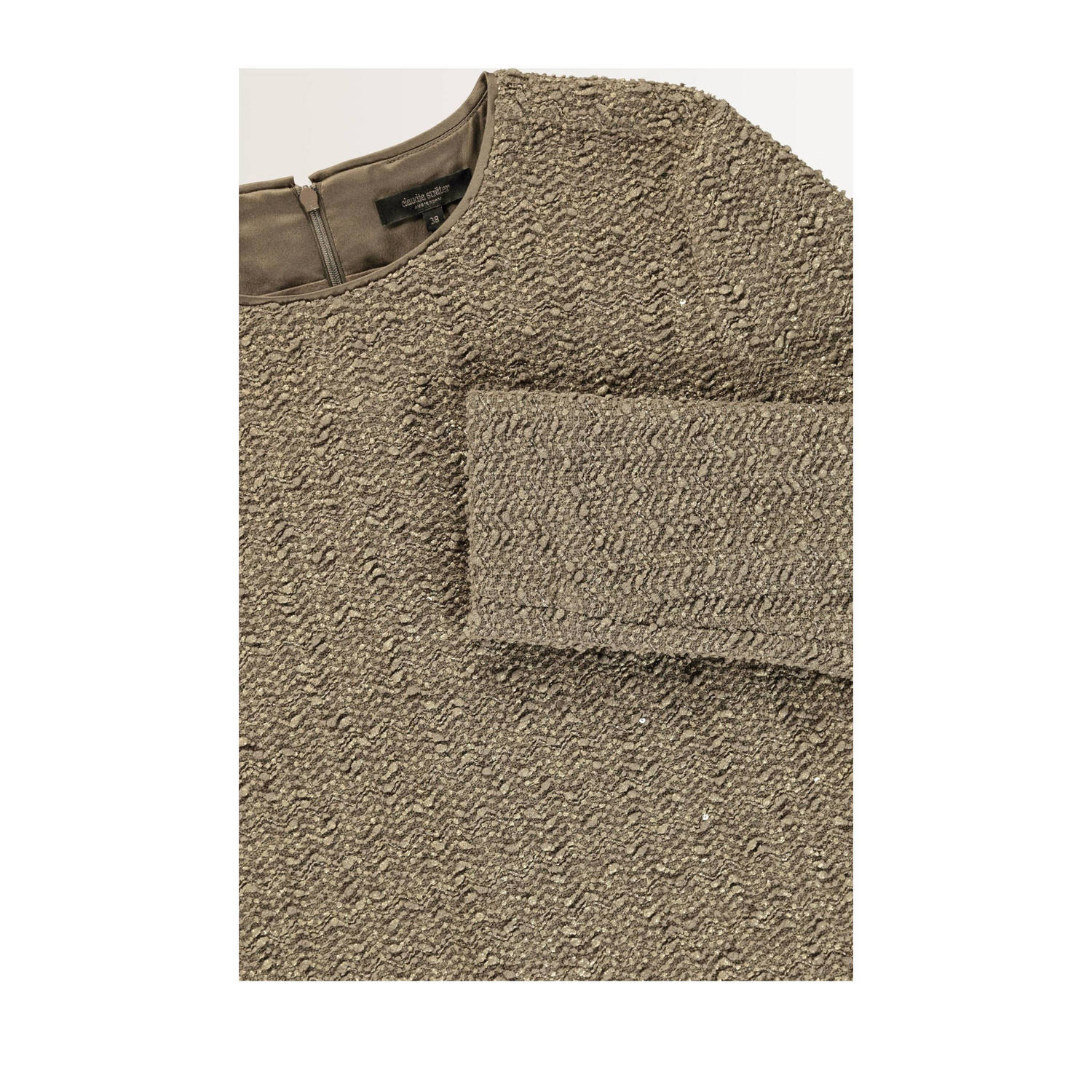 Claudia Sträter midi jurk taupe
