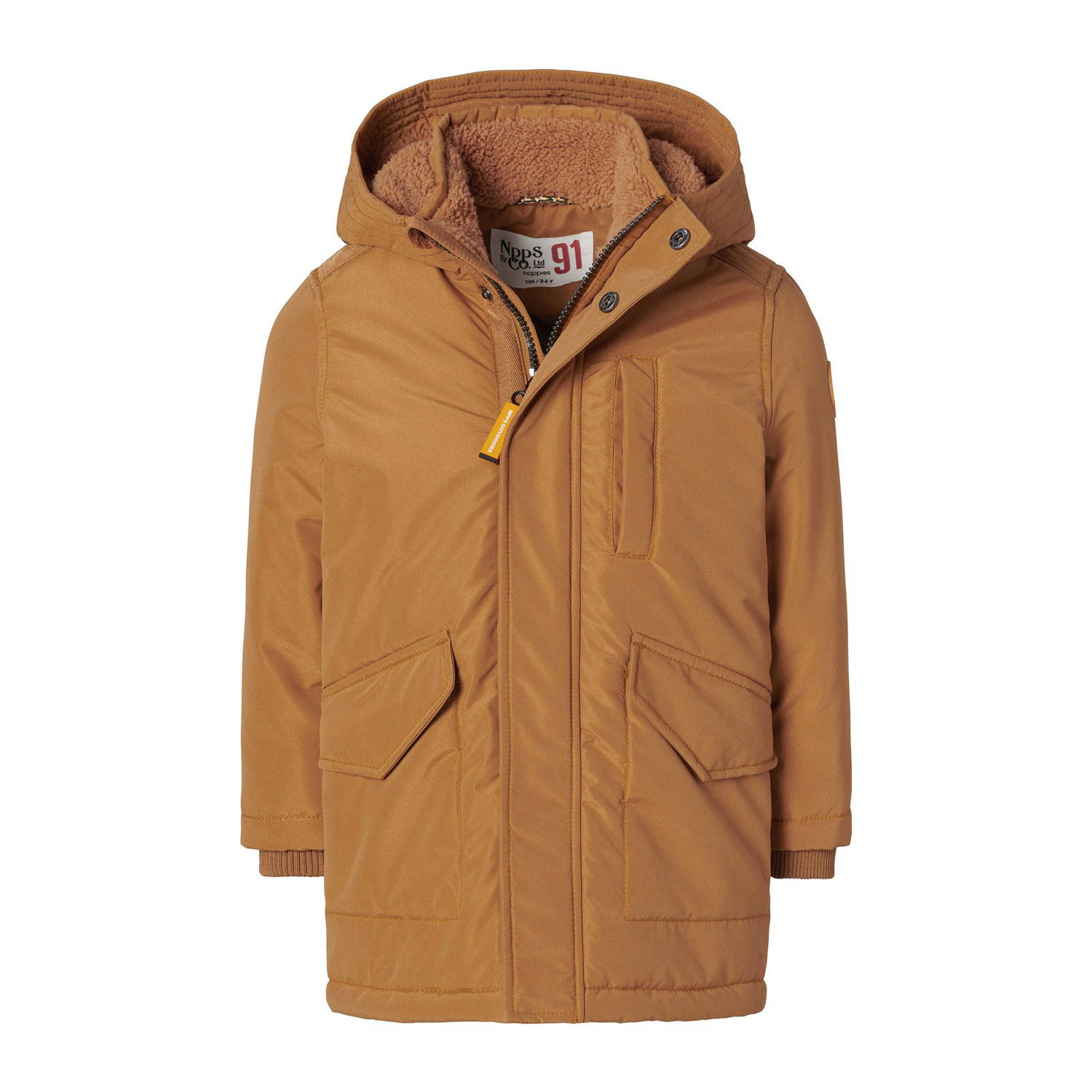 Noppies kids winterjas Hernani camel