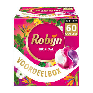 3-in-1 wascapsules Color Tropical - 4 x 15 wasbeurten - 60 wasbeurten