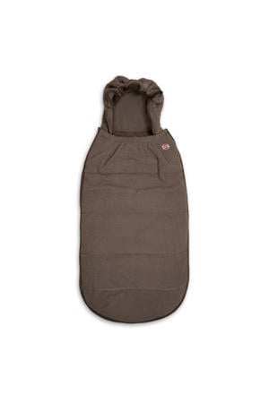 autostoel voetenzak teddy fleece bruin
