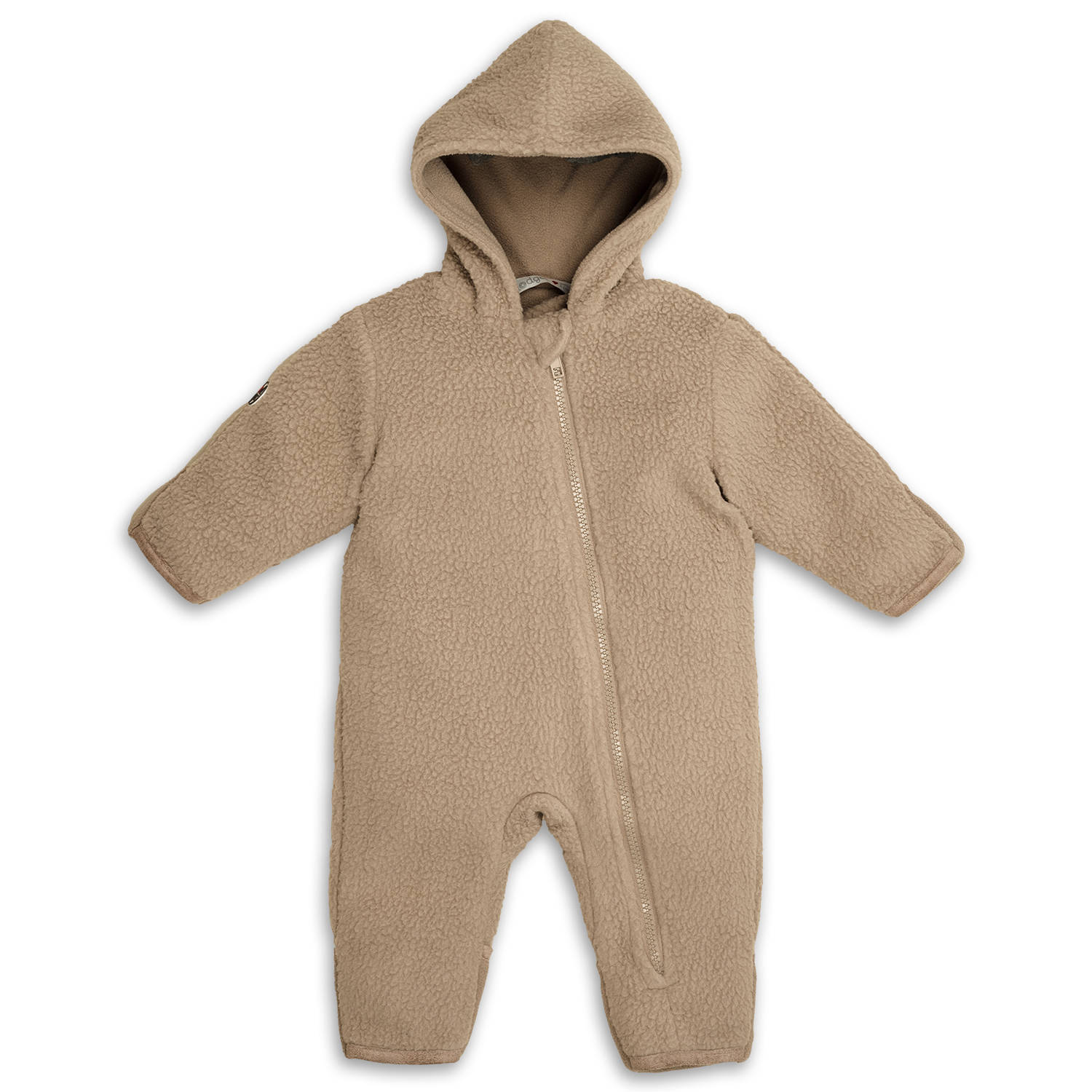 Lodger fleece teddy babypak bruin