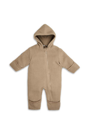 fleece teddy babypak bruin