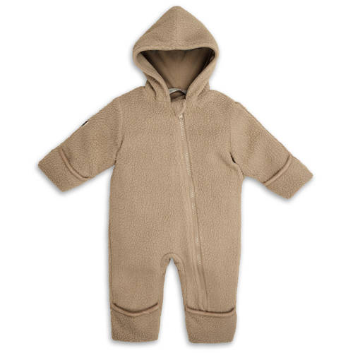 Lodger fleece teddy babypak bruin afbeelding