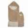 Lodger 3-in-1 wikkeldeken Wrap Blanket Teddy lichtbruin 0-9 mnd