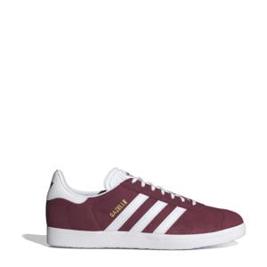 Gazelle sneakers donkerrood/wit