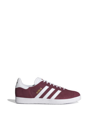 Gazelle sneakers donkerrood/wit