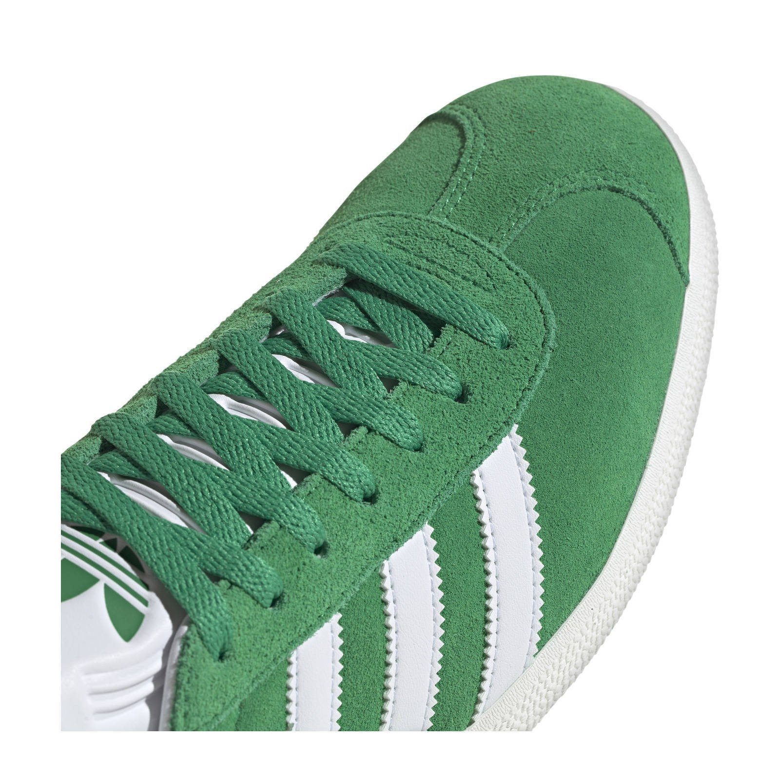 adidas Originals GAZELLE sneakers groen wit wehkamp