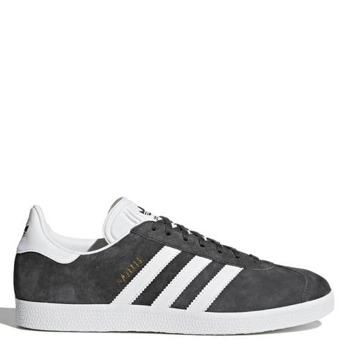 adidas Originals Gazelle sneakers donkergrijs/wit afbeelding