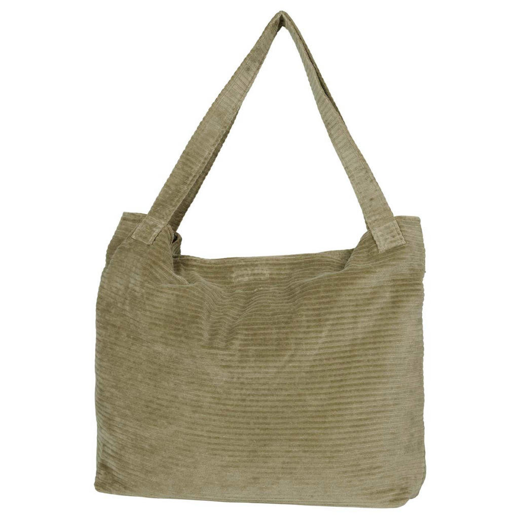 Koeka corduroy mom bag Vik groen