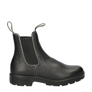 Original High Top leren chelsea boots zwart