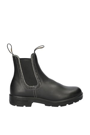 Original High Top leren chelsea boots zwart
