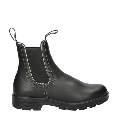 BLUNDSTONE Original High Top leren chelsea boots zwart afbeelding