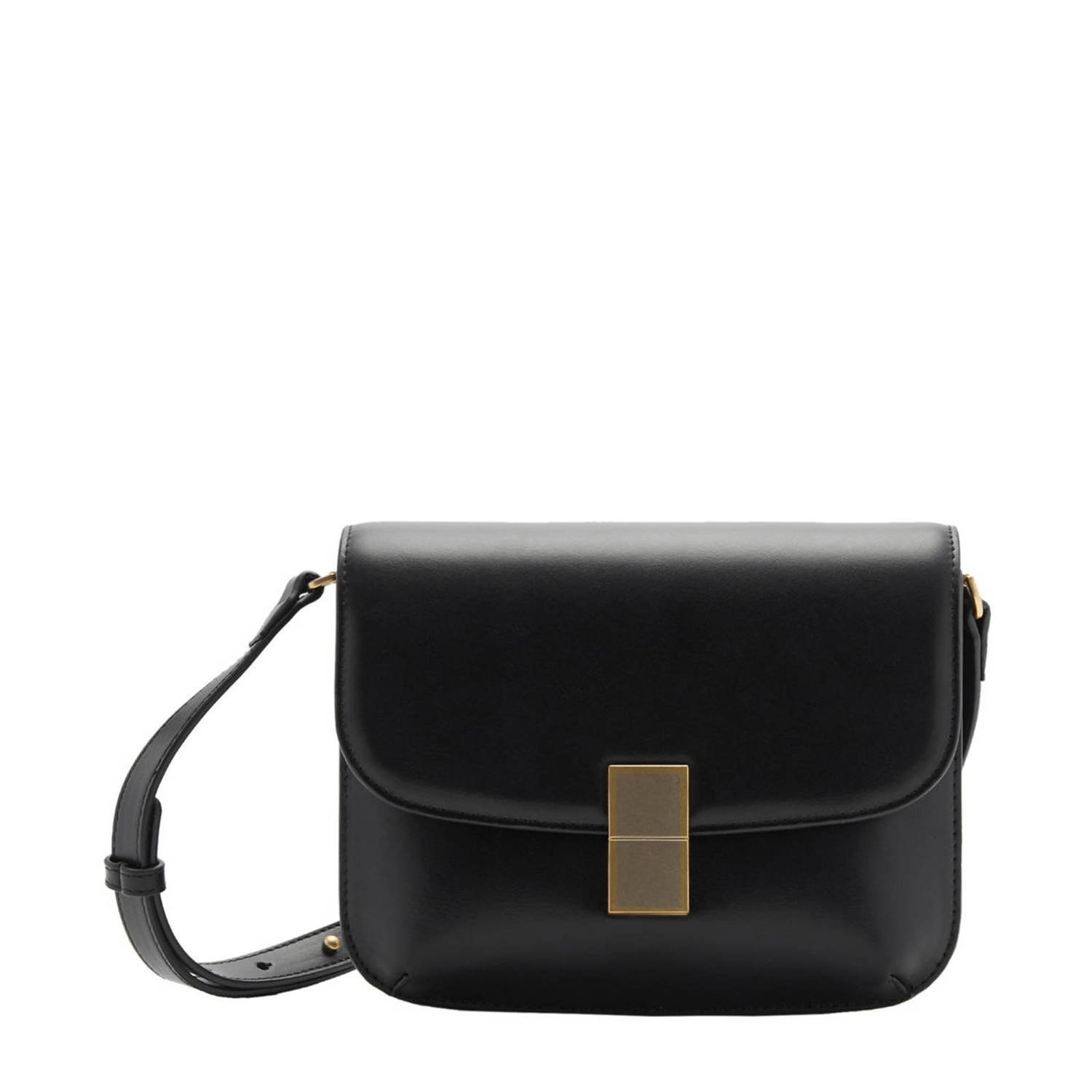 Mango crossbody tas zwart