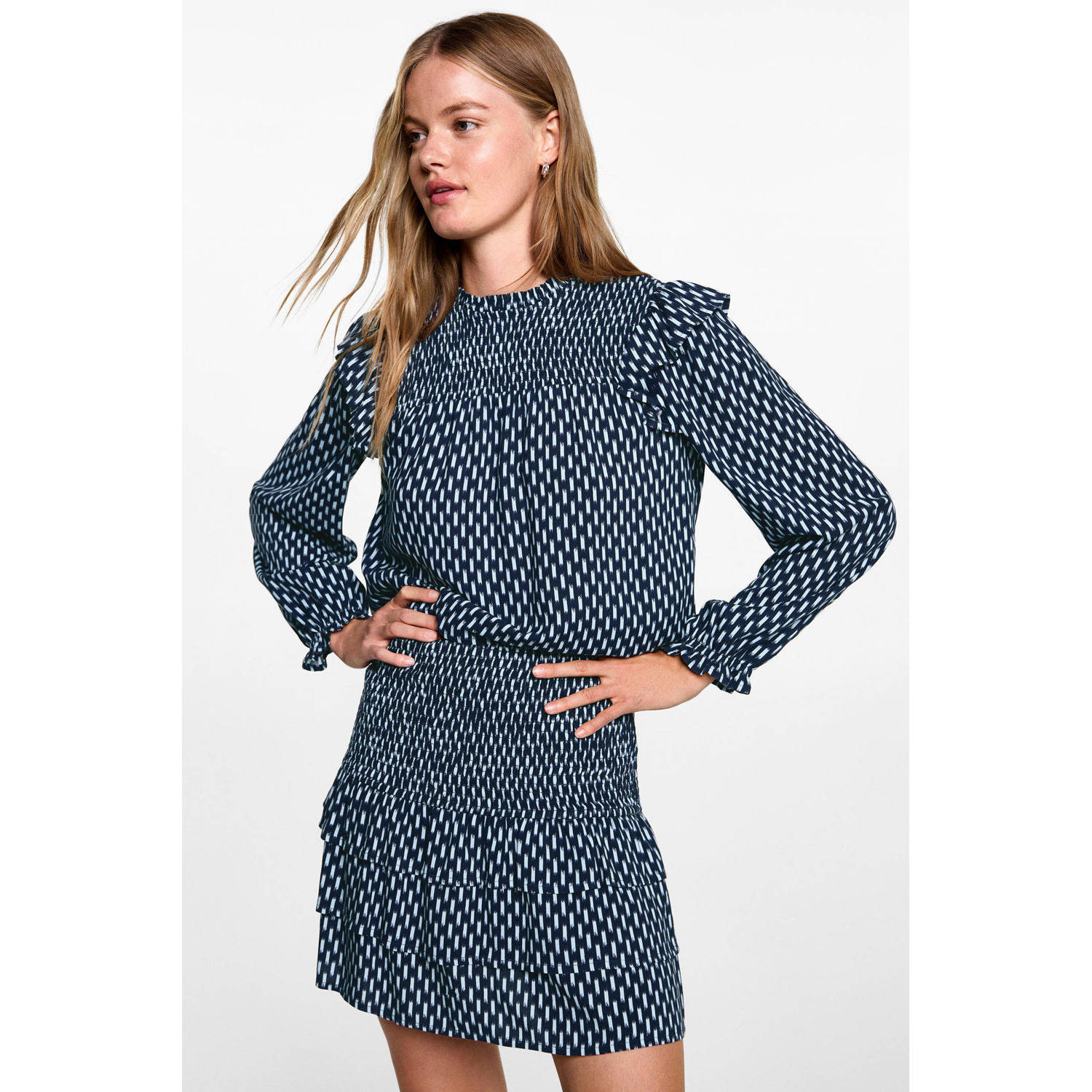 MANGO TEEN blousetop donkerblauw
