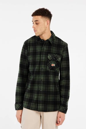geruit overshirt thyme