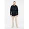 Protest geruit overshirt yale blue