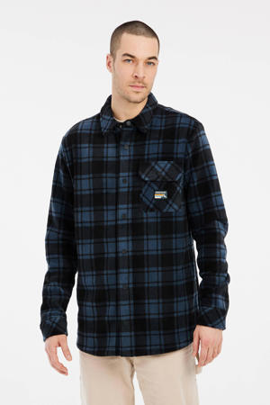 geruit overshirt yale blue
