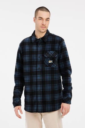 geruit overshirt yale blue