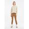 Protest teddy fleece vest Lux ecru