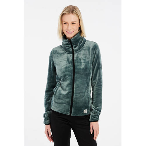 Protest fleece vest Vance groen afbeelding