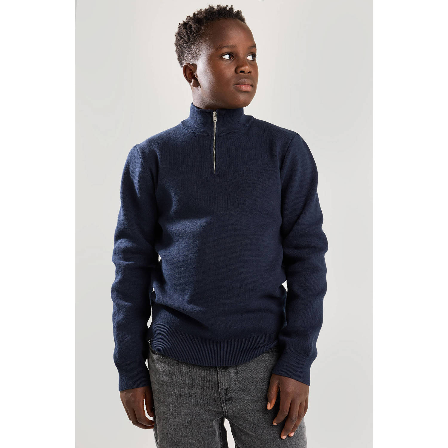 America Today pullover blauw