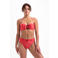 Beachlife voorgevormde strapless bandeau bikinitop rood