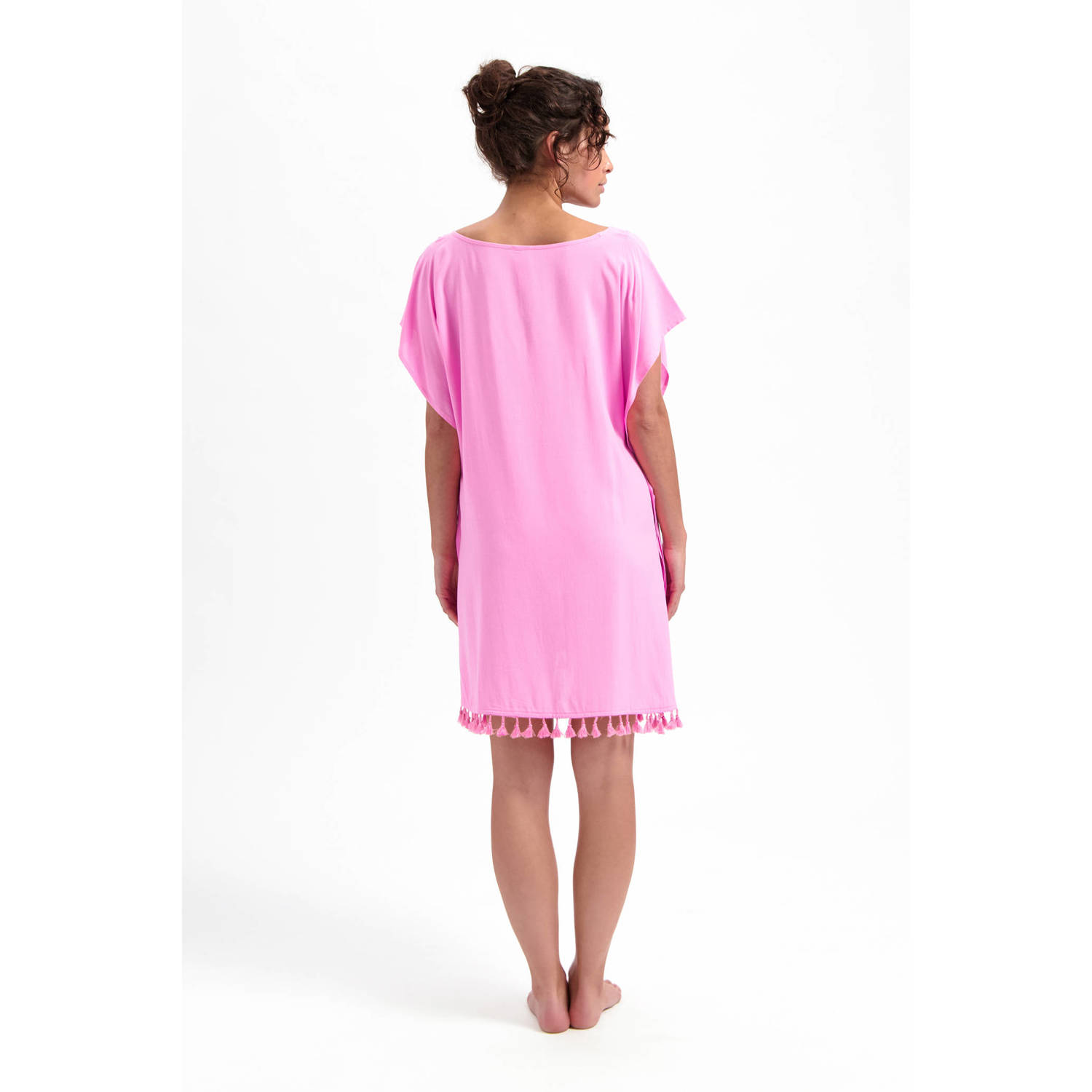 Beachlife strandtuniek roze