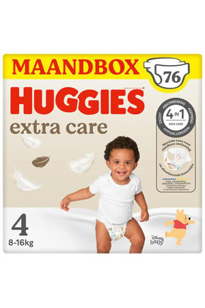 luiers - maat 4 (8 - 16 kg) - 76 stuks