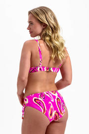 thumbnail: Cyell high waist bikinibroekje roze/beige