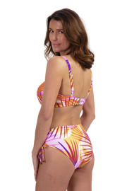 thumbnail: Cyell niet-voorgevormde beugel bikinitop oranje/paars/roze