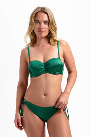 thumbnail: Cyell voorgevormde strapless bandeau bikinitop groen