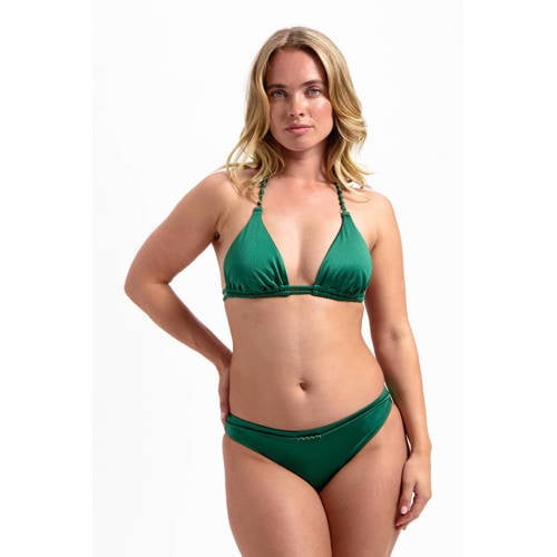 Cyell voorgevormde triangel bikinitop groen afbeelding
