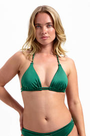 thumbnail: Cyell voorgevormde triangel bikinitop groen