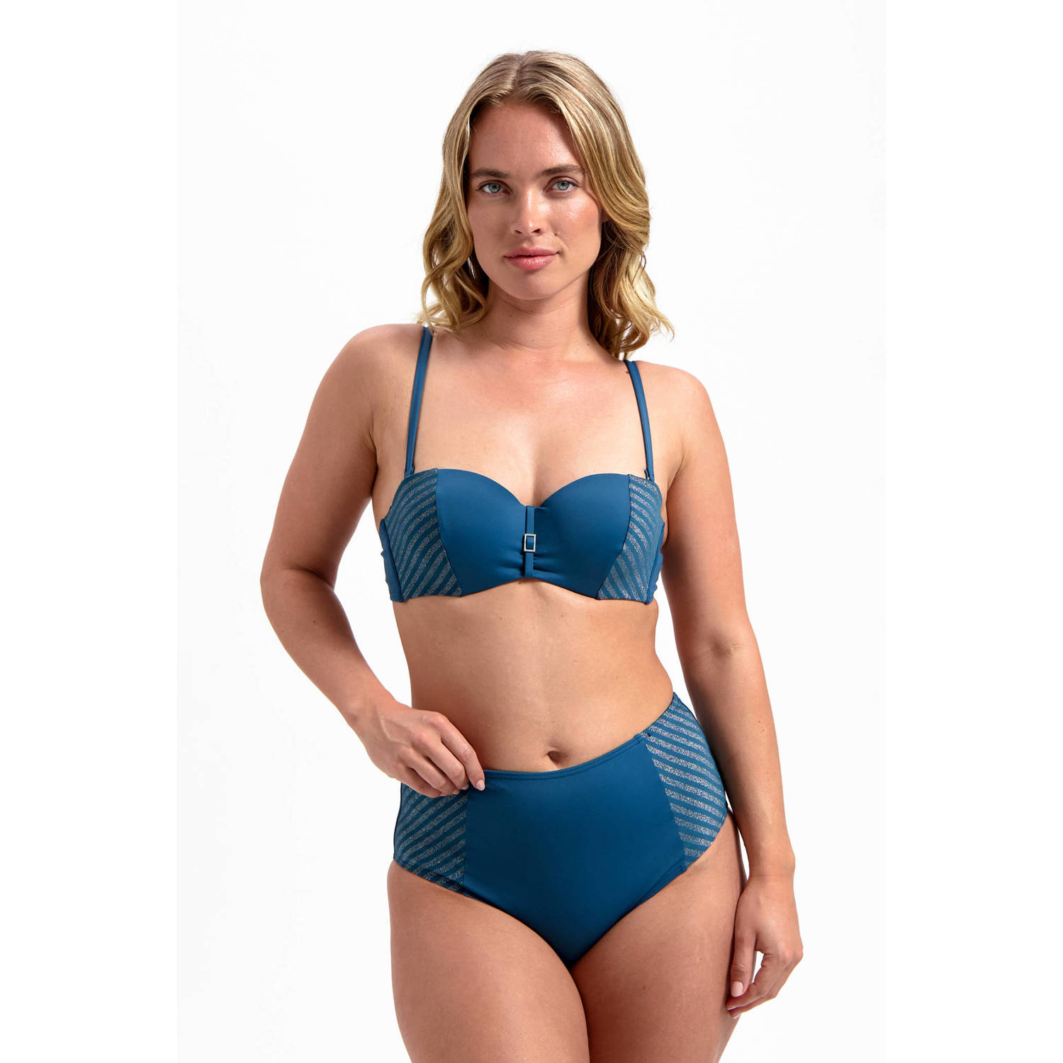 Cyell high waist bikinibroekje blauw