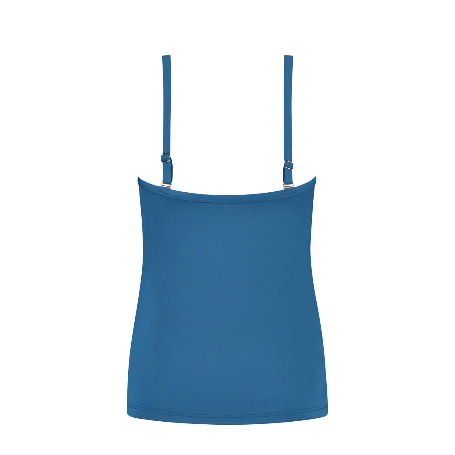 Cyell niet-voorgevormde tankini bikinitop blauw