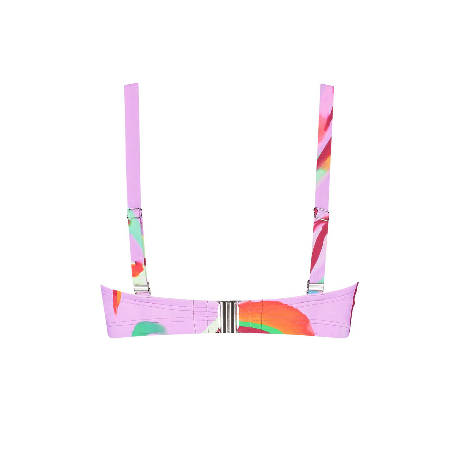 Cyell voorgevormde beugel bikinitop roze multi