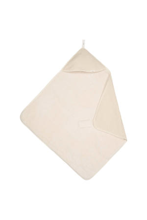 omslagdoek Faro met teddy offwhite