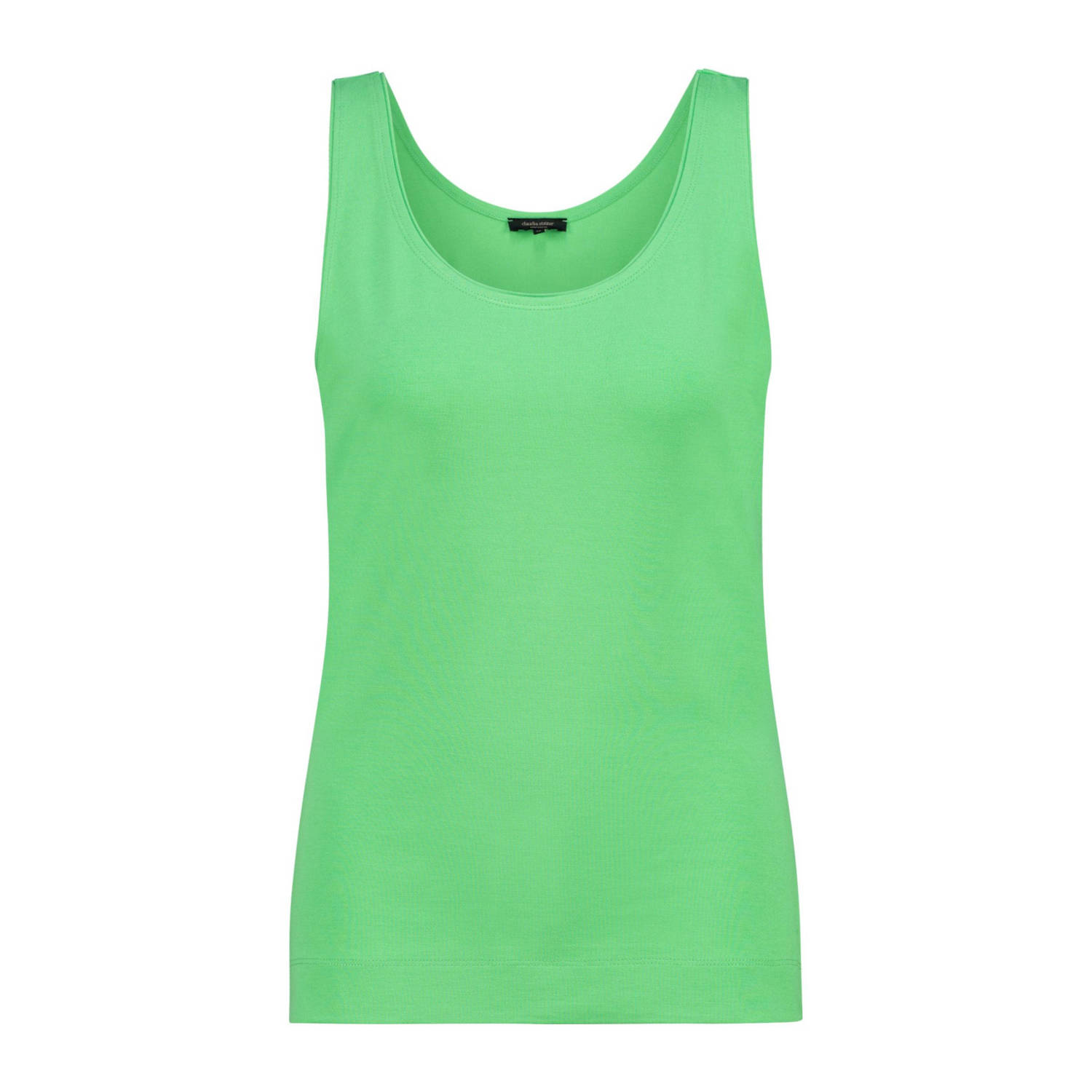 Claudia Sträter Basic Singlet Groen